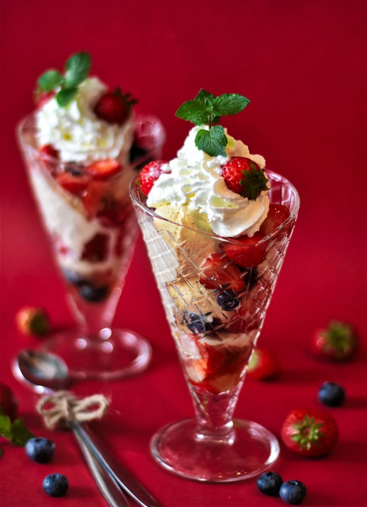 Foto de Sundae de frutos rojos